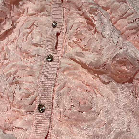 New York & Company Pink Floral Sweater - Picture 9 of 9